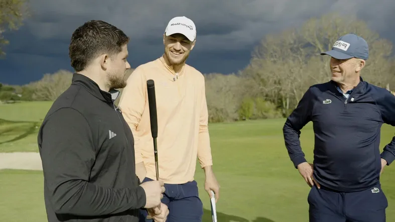 Golf avec les Stars : Alexandre Roumat et Julien Marchand
