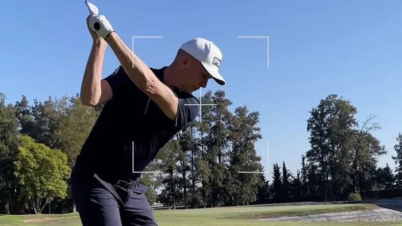 Vérifier son backswing