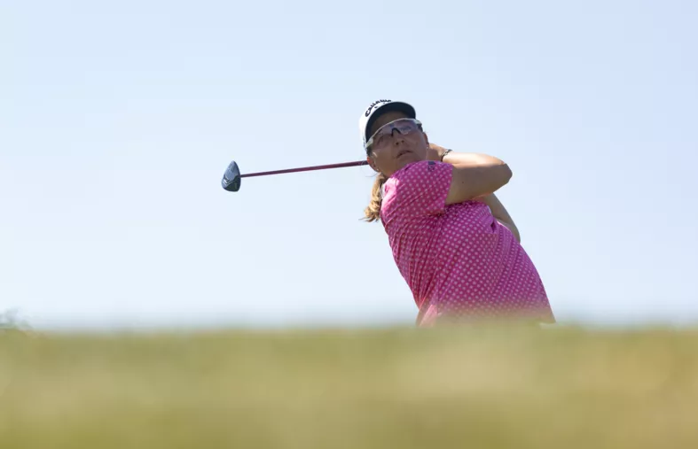ShopRite LPGA Classic : Delacour reste au contact