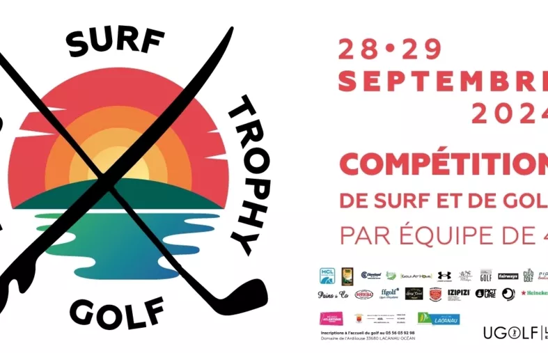 Le UGolf Lacanau organise son 10e Surf & Golf Trophy