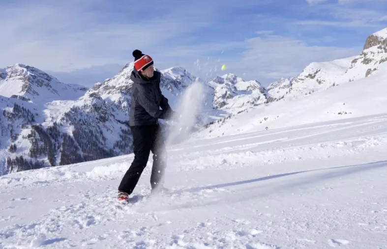 Entraînement de petit jeu hors piste