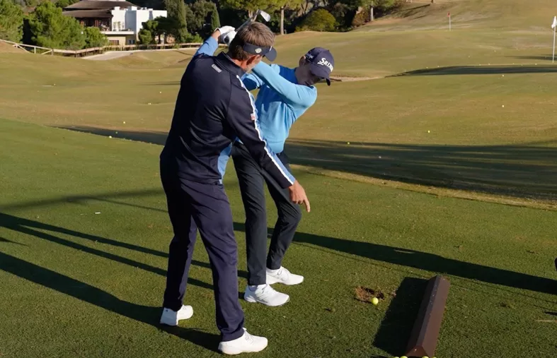 Le backswing, avec Raphaël Jacquelin