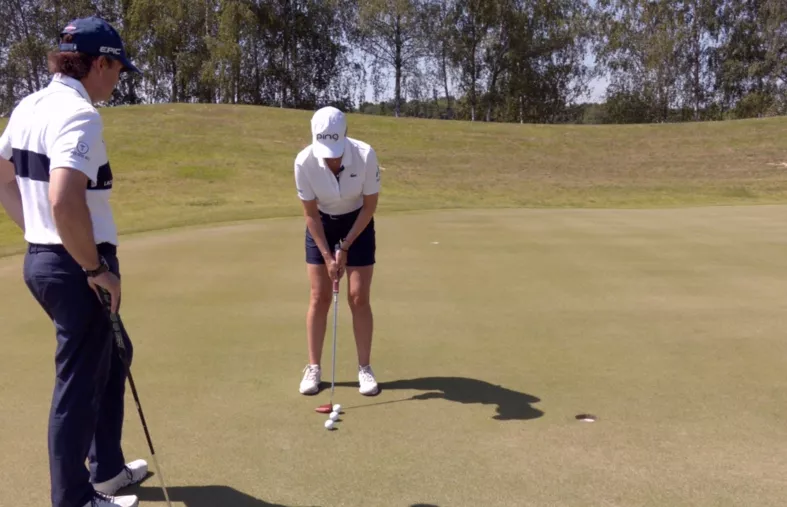 La vitesse au putting